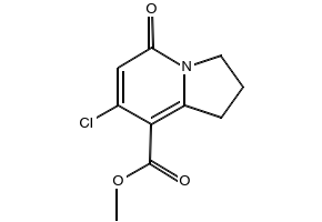 Methyl 7-chloro-5-oxo-1,2,3,5-tetrahydroindolizine-8-carboxylate, 1150098-21-7, undefined, 