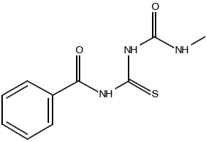 N-[[[(Methylamino)carbonyl]amino]thioxomethyl]benzamide, 138712-70-6, undefined, 