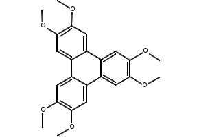 2,3,6,7,10,11-Hexamethoxytriphenylene, 808-57-1, undefined, 