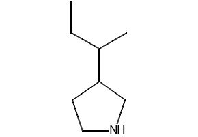 3-(1-Methylpropyl)pyrrolidine, 1087748-11-5, undefined, 
