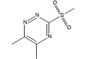 5,6-Dimethyl-3-(methylsulfonyl)-1,2,4-triazine