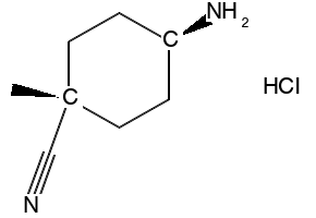 cis-4-Amino-1-methylcyclohexane-1-carbonitrile hydrochloride, 2940857-76-9, undefined, 