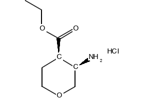 cis-Ethyl 3-aminotetrahydro-2H-pyran-4-carboxylate hydrochloride, 1363405-28-0, undefined, 