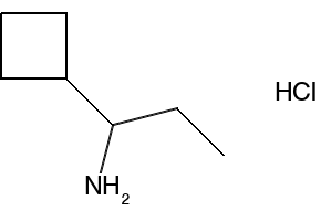 1-Cyclobutylpropan-1-amine (hydrochloride), 2138507-91-0, undefined, 