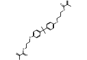 ((Propane-2,2-diylbis(4,1-phenylene))bis(oxy))bis(propane-3,1-diyl) bis(2-methylacrylate), 27689-12-9, undefined, 