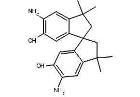 5,5-Diamino-3,3,3,3-tetramethyl-2,2,3,3-tetrahydro-1,1-spirobi[indene]-6,6-diol, 753437-92-2, undefined, 