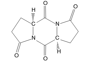 (5aS,10aS)-Tetrahydrodipyrrolo[1,2-a:1',2'-d]pyrazine-3,5,8,10(2H,5aH)-tetraone, 14842-41-2, undefined, 