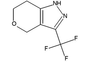 3-(Trifluoromethyl)-1,4,6,7-tetrahydropyrano[4,3-c]pyrazole, 1022931-45-8, undefined, 