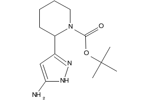 tert-Butyl 2-(5-amino-1H-pyrazol-3-yl)piperidine-1-carboxylate, 1396986-72-3, undefined, 