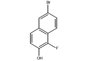 6-Bromo-1-fluoronaphthalen-2-ol, 442150-49-4, undefined, 