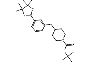 tert-Butyl 4-(3-(4,4,5,5-tetramethyl-1,3,2-dioxaborolan-2-yl)phenoxy)piperidine-1-carboxylate, 864136-41-4, undefined, 