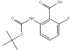 2-((tert-Butoxycarbonyl)amino)-6-fluorobenzoic acid, 1048919-15-8, undefined, 