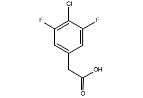 2-(4-Chloro-3,5-difluorophenyl)acetic acid, 1000566-17-5, undefined, 