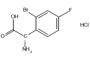 (S)-2-Amino-2-(2-bromo-4-fluorophenyl)acetic acid hydrochloride, 1391551-89-5, undefined, 