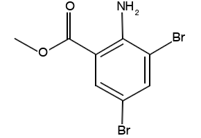 Methyl 2-amino-3,5-dibromobenzoate, 606-00-8, undefined, 