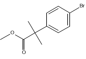 Methyl 2-(4-bromophenyl)-2,2-dimethylacetate, 154825-97-5, undefined, 