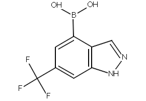 (6-(Trifluoromethyl)-1H-indazol-4-yl)boronic acid, 1454301-73-5, undefined, 