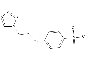 4-(2-(1H-Pyrazol-1-yl)ethoxy)benzenesulfonyl chloride, 1580483-91-5, undefined, 