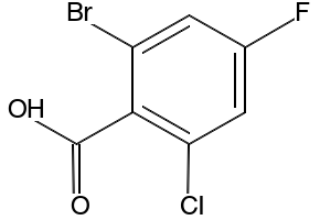 2-Bromo-6-chloro-4-fluorobenzoic acid, 1695489-54-3, undefined, 