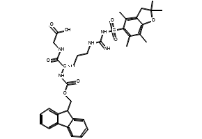 N2-(((9H-Fluoren-9-yl)methoxy)carbonyl)-Nw-((2,2,4,6,7-pentamethyl-2,3-dihydrobenzofuran-5-yl)sulfonyl)-L-arginylglycine