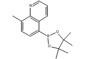 8-Methyl-5-(4,4,5,5-tetramethyl-1,3,2-dioxaborolan-2-yl)quinoline, 1366740-47-7, undefined, 