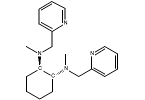 rel-(1R,2R)-N1,N2-Dimethyl-N1,N2-bis(pyridin-2-ylmethyl)cyclohexane-1,2-diamine, 515124-12-6, undefined, 