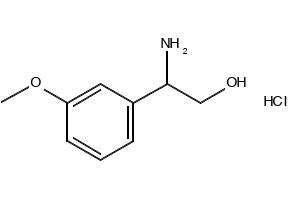 2-Amino-2-(3-methoxyphenyl)ethan-1-ol hydrochloride, 1187932-17-7, undefined, 