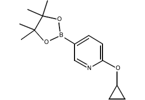 2-Cyclopropoxy-5-(4,4,5,5-tetramethyl-1,3,2-dioxaborolan-2-yl)pyridine, 2222333-27-7, undefined, 