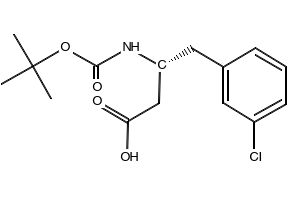 (R)-3-((tert-butoxycarbonyl)amino)-4-(3-chlorophenyl)butanoic acid, 331763-56-5, undefined, 