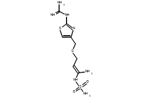 3-(((2-Guanidinothiazol-4-yl)methyl)thio)-N-sulfamoylpropanimidamide