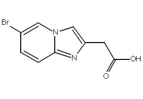 2-(6-Bromoimidazo[1,2-a]pyridin-2-yl)acetic acid, 59128-15-3, undefined, 