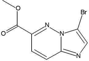 Methyl 3-bromoimidazo[1,2-b]pyridazine-6-carboxylate, 1234616-07-9, undefined, 