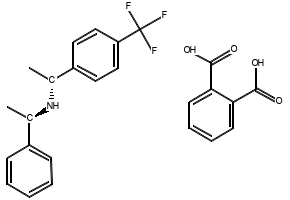(R)-1-phenyl-N-((R)-1-(4-(trifluoromethyl)phenyl)ethyl)ethanamine phthalate, 626244-13-1, undefined, 