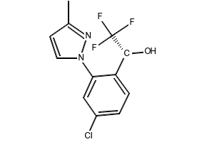 (R)-1-(4-chloro-2-(3-methyl-1H-pyrazol-1-yl)phenyl)-2,2,2-trifluoroethanol, 1033805-26-3, undefined, 