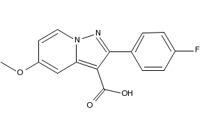 2-(4-Fluorophenyl)-5-methoxypyrazolo[1,5-a]pyridine-3-carboxylic acid, 1215106-29-8, undefined, 