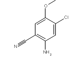2-Amino-4-chloro-5-methoxybenzonitrile, 1824059-40-6, undefined, 