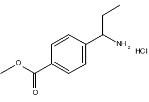 Methyl 4-(1-aminopropyl)benzoate hydrochloride, 1196046-98-6, undefined, 