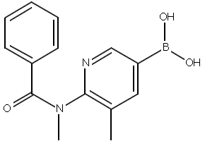 (5-Methyl-6-(N-methylbenzamido)pyridin-3-yl)boronic acid, 446299-81-6, undefined, 