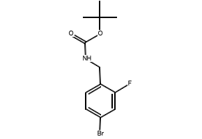 tert-Butyl N-[(4-bromo-2-fluoro-phenyl)methyl]carbamate, 864262-97-5, undefined, 