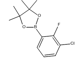 2-(3-Chloro-2-fluorophenyl)-4,4,5,5-tetramethyl-1,3,2-dioxaborolane, 1192025-01-6, undefined, 