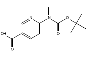 6-((tert-Butoxycarbonyl)(methyl)amino)nicotinic acid, 365413-11-2, undefined, 