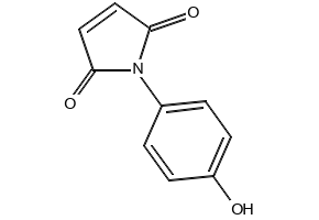 1-(4-Hydroxyphenyl)-1H-pyrrole-2,5-dione, 7300-91-6, undefined, 