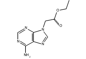 Ethyl 2-(6-amino-9H-purin-9-yl)acetate, 25477-96-7, undefined, 