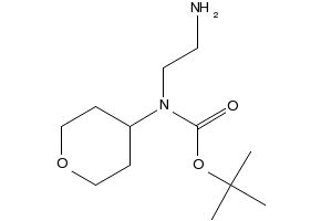 tert-Butyl (2-aminoethyl)(tetrahydro-2H-pyran-4-yl)carbamate, 947274-31-9, undefined, 