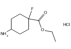 Ethyl 4-amino-1-fluorocyclohexane-1-carboxylate hydrochloride, 2682114-35-6, undefined, 
