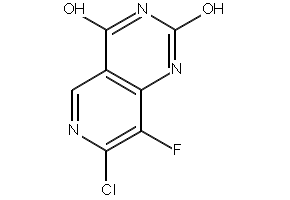 7-Chloro-8-fluoropyrido[4,3-d]pyrimidine-2,4(1H,3H)-dione, 2454397-75-0, undefined, 