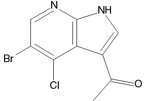 1-(5-Bromo-4-chloro-1H-pyrrolo[2,3-b]pyridin-3-yl)ethanone, 1427504-73-1, undefined, 