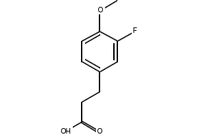3-(3-Fluoro-4-methoxyphenyl)propanoic acid, 69888-90-0, undefined, 