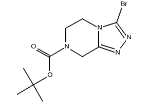 tert-Butyl 3-bromo-5,6-dihydro-1,2,4-triazolo[4,3-a]pyrazine-7(8H)-carboxylate, 723286-80-4, undefined, 