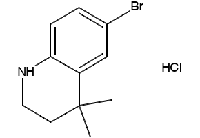 6-Bromo-4,4-dimethyl-1,2,3,4-tetrahydroquinoline hydrochloride, 1187830-63-2, undefined, 